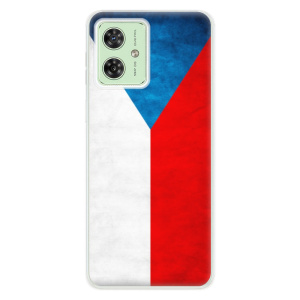 Silikonový obal iSaprio - Motorola Moto G54 5G - Czech Flag
