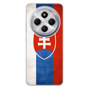 Silikonový obal iSaprio - Xiaomi Redmi 14C / Poco C75 - Slovakia Flag