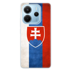Silikonový obal iSaprio - Xiaomi Redmi Note 14 4G - Slovakia Flag