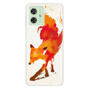 Silikonový obal iSaprio - Motorola Moto G54 5G - Fast Fox