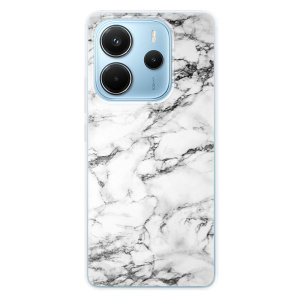 Silikonový obal iSaprio - Xiaomi Redmi Note 14 4G - White Marble 01
