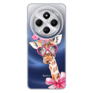 Silikonový obal iSaprio - Xiaomi Redmi 14C / Poco C75 - Lady Giraffe