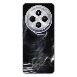 Silikonový obal iSaprio - Xiaomi Redmi 14C / Poco C75 - Black Puma