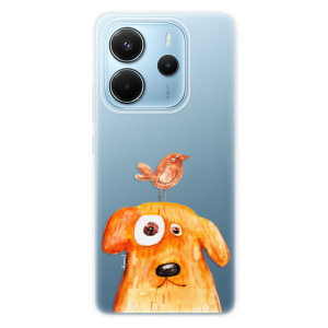 Silikonový obal iSaprio - Xiaomi Redmi Note 14 4G - Dog And Bird