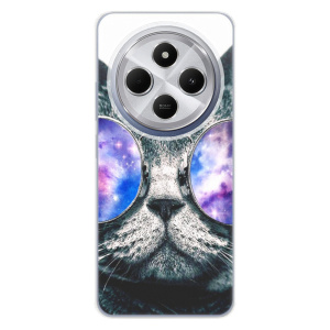 Silikonový obal iSaprio - Xiaomi Redmi 14C / Poco C75 - Galaxy Cat