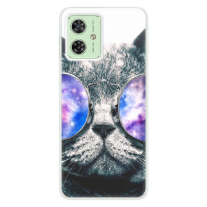 Silikonový obal iSaprio - Motorola Moto G54 5G - Galaxy Cat