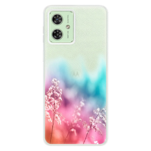 Silikonový obal iSaprio - Motorola Moto G54 5G - Rainbow Grass