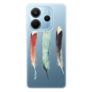Silikonový obal iSaprio - Xiaomi Redmi Note 14 4G - Three Feathers
