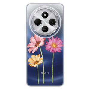Silikonový obal iSaprio - Xiaomi Redmi 14C / Poco C75 - Three Flowers