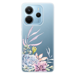 Silikonový obal iSaprio - Xiaomi Redmi Note 14 4G - Succulent 01