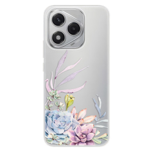 Silikonový obal iSaprio - Honor 400 Lite - Succulent 01