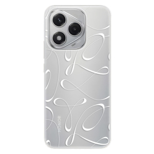 Silikonový obal iSaprio - Honor 400 Lite - Fancy - white