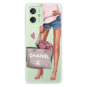 Silikonový obal iSaprio - Motorola Moto G54 5G - Fashion Bag