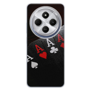 Silikonový obal iSaprio - Xiaomi Redmi 14C / Poco C75 - Poker
