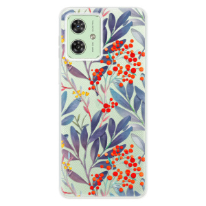 Silikonový obal iSaprio - Motorola Moto G54 5G - Rowanberry