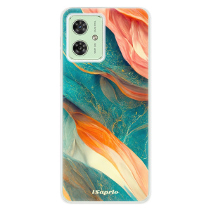 Silikonový obal iSaprio - Motorola Moto G54 5G - Abstract Marble