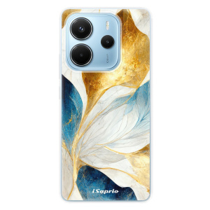 Silikonový obal iSaprio - Xiaomi Redmi Note 14 4G - Blue Leaves