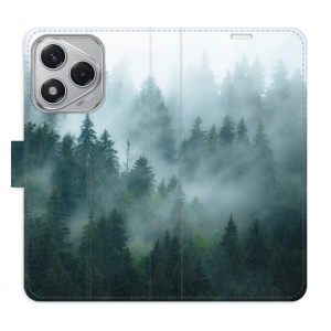 Flip pouzdro iSaprio na mobil Honor 400 Lite - Dark Forest s kapsičkami na karty