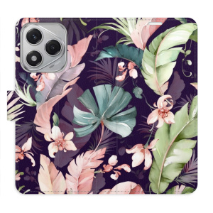 Flip pouzdro iSaprio na mobil Honor 400 Lite - Flower Pattern 08 s kapsičkami na karty