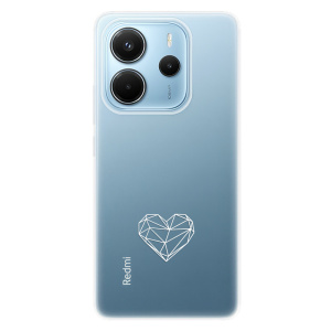 Silikonový obal iSaprio - Xiaomi Redmi Note 14 4G - čiré - Digital Love