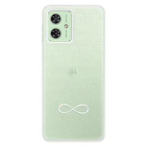 Silikonový obal iSaprio - Motorola Moto G54 5G - čiré - Infinity
