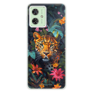 Silikonový obal iSaprio - Motorola Moto G54 5G - Flower Jaguar