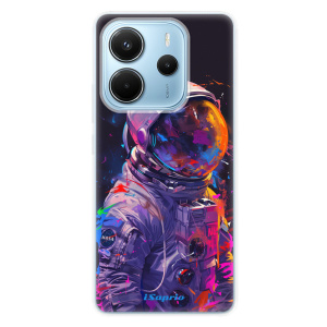 Silikonový obal iSaprio - Xiaomi Redmi Note 14 4G - Neon Astronaut