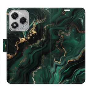 Flip pouzdro iSaprio na mobil Honor 400 Lite - Emerald 02 s kapsičkami na karty