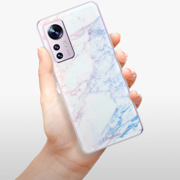 Silikonové pouzdro iSaprio - Xiaomi 12 / 12X - Raibow Marble 10