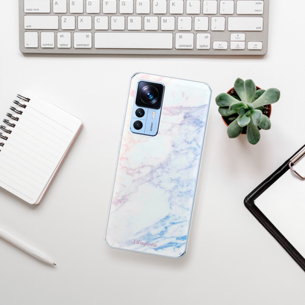 Silikonové pouzdro iSaprio - Xiaomi 12T / 12T Pro - Raibow Marble 10