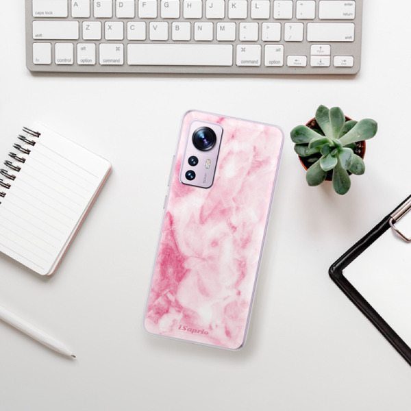 Silikonové pouzdro iSaprio - Xiaomi 12 / 12X - RoseMarble 16