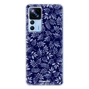 Silikonové pouzdro iSaprio - Xiaomi 12T / 12T Pro - Blue Leaves 05