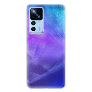 Silikonové pouzdro iSaprio - Xiaomi 12T / 12T Pro - Purple Feathers