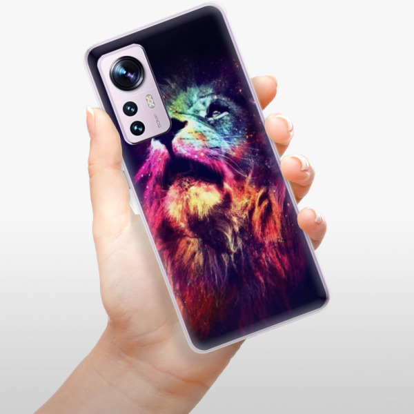 Silikonové pouzdro iSaprio - Xiaomi 12 / 12X - Lion in Colors