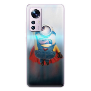 Silikonové pouzdro iSaprio - Xiaomi 12 / 12X - Mimons Superman 02