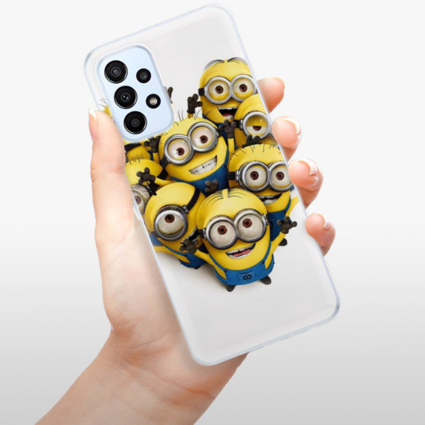 Silikonové pouzdro iSaprio - Samsung Galaxy A23 / A23 5G - Mimons 01