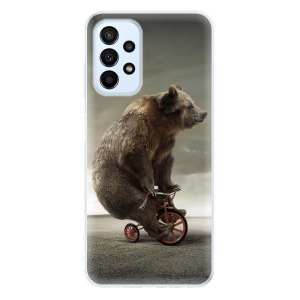 Silikonové pouzdro iSaprio - Samsung Galaxy A23 / A23 5G - Bear 01