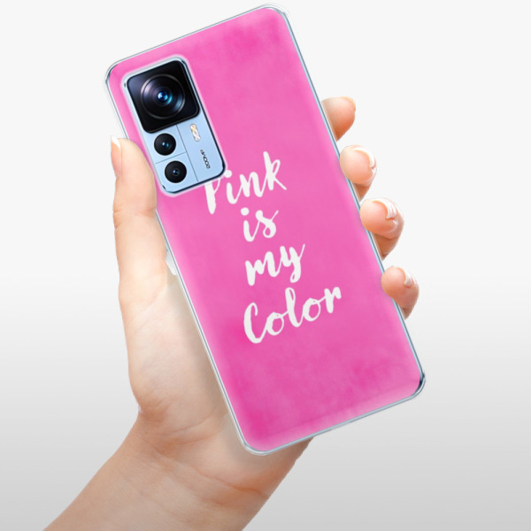 Silikonové pouzdro iSaprio - Xiaomi 12T / 12T Pro - Pink is my color