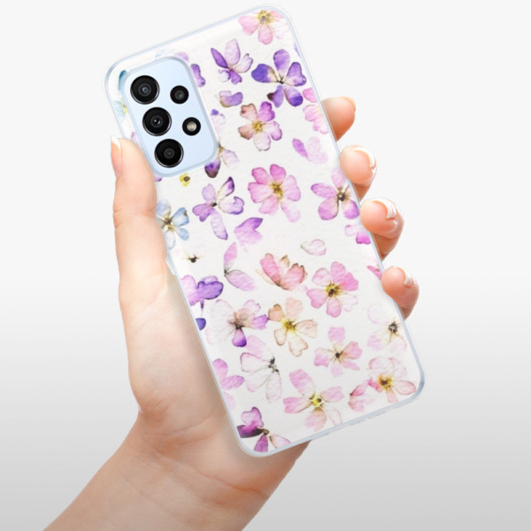Silikonové pouzdro iSaprio - Samsung Galaxy A23 / A23 5G - Wildflowers