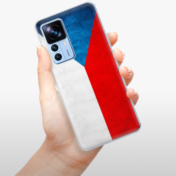 Silikonové pouzdro iSaprio - Xiaomi 12T / 12T Pro - Czech Flag