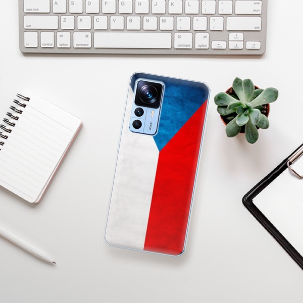 Silikonové pouzdro iSaprio - Xiaomi 12T / 12T Pro - Czech Flag