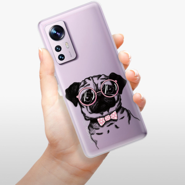 Silikonové pouzdro iSaprio - Xiaomi 12 / 12X - The Pug
