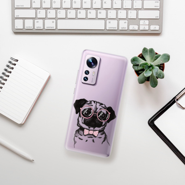 Silikonové pouzdro iSaprio - Xiaomi 12 / 12X - The Pug