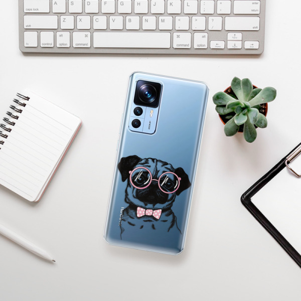 Silikonové pouzdro iSaprio - Xiaomi 12T / 12T Pro - The Pug