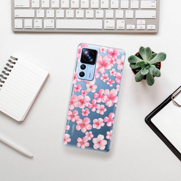 Silikonové pouzdro iSaprio - Xiaomi 12T / 12T Pro - Flower Pattern 05