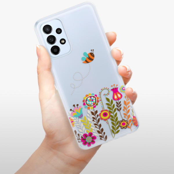 Silikonové pouzdro iSaprio - Samsung Galaxy A23 / A23 5G - Bee 01