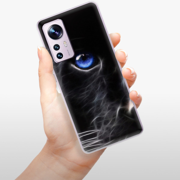 Silikonové pouzdro iSaprio - Xiaomi 12 / 12X - Black Puma
