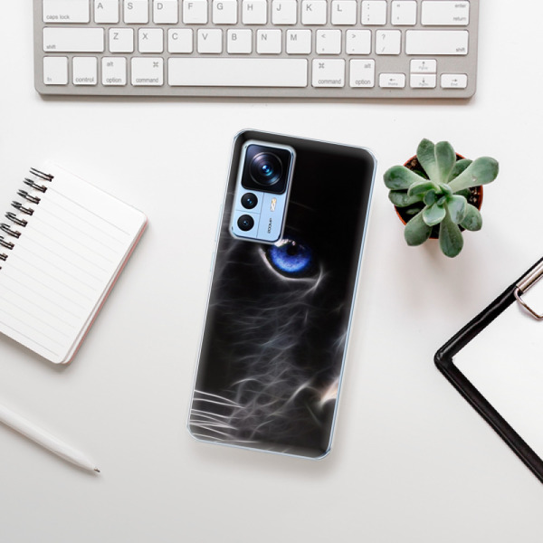Silikonové pouzdro iSaprio - Xiaomi 12T / 12T Pro - Black Puma