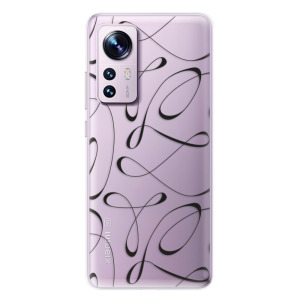 Silikonové pouzdro iSaprio - Xiaomi 12 / 12X - Fancy black