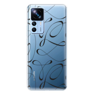Silikonové pouzdro iSaprio - Xiaomi 12T / 12T Pro - Fancy black